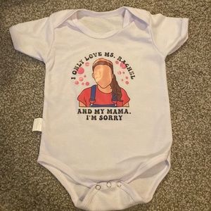 ⭐️4/$10 Ms Rachel Onesie